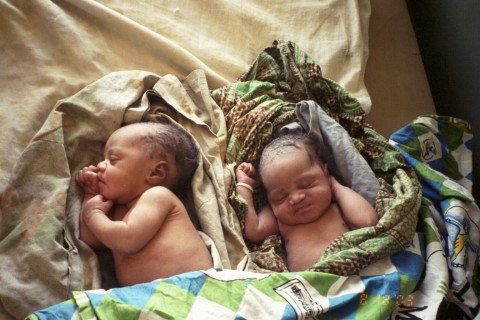 Twins born in Mpeeful health centre 